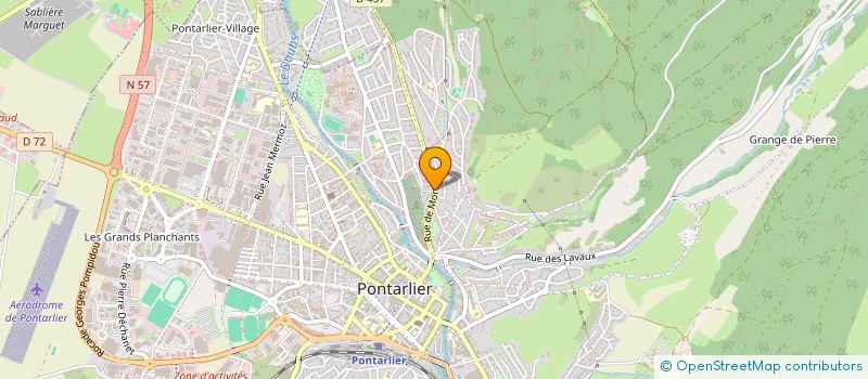 localisation de l'entreprise MONSIEUR LOIC GALEOTTI  PONTARLIER