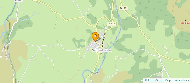 localisation de l'entreprise MONSIEUR LOIC GANDON à SAINTE-EULALIE