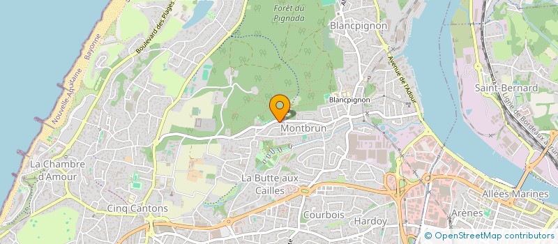 localisation de l'entreprise MONSIEUR LOIC GARAT  ANGLET