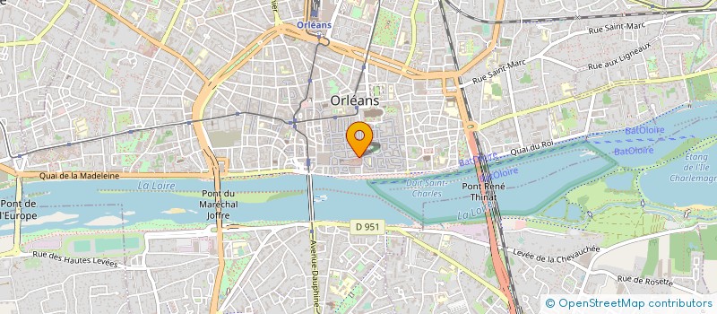 localisation de l'entreprise MONSIEUR LOIC GARAUD à ORLEANS