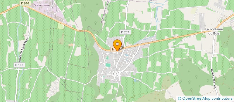 localisation de l'entreprise MONSIEUR LOIC GARCIA  SAZE