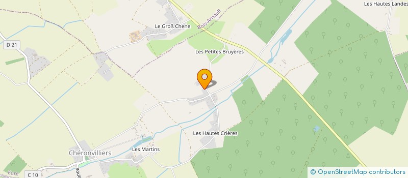 localisation de l'entreprise MONSIEUR LOIC GARCIA  CHERONVILLIERS