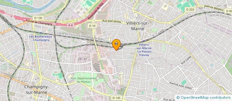 localisation de l'entreprise MONSIEUR LOIC GARCIA GONZALEZ  VILLIERS-SUR-MARNE