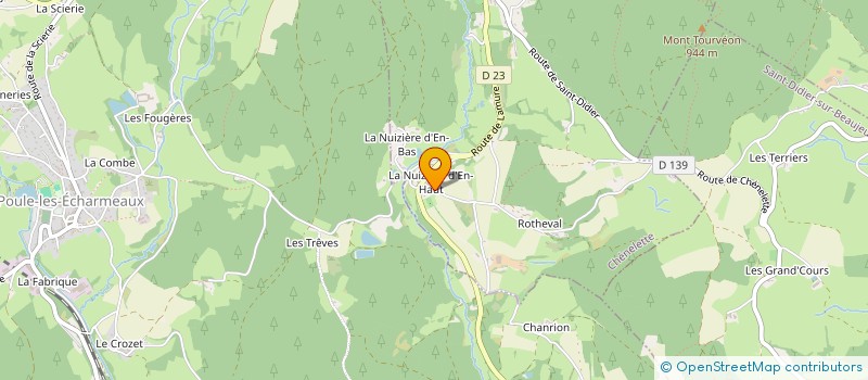 localisation de l'entreprise MONSIEUR LOIC GAREL  CHENELETTE