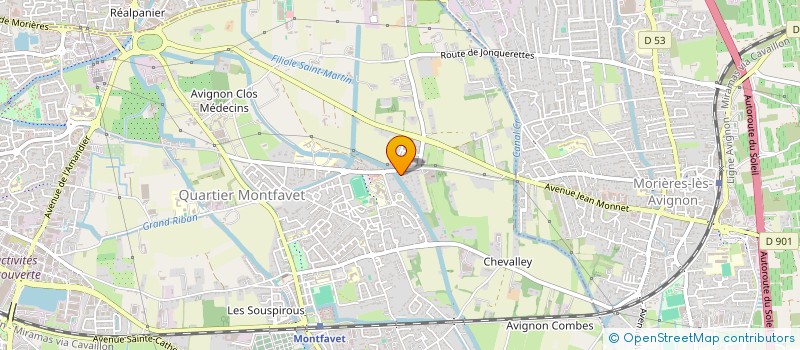 localisation de l'entreprise MONSIEUR LOIC GARNIER  AVIGNON