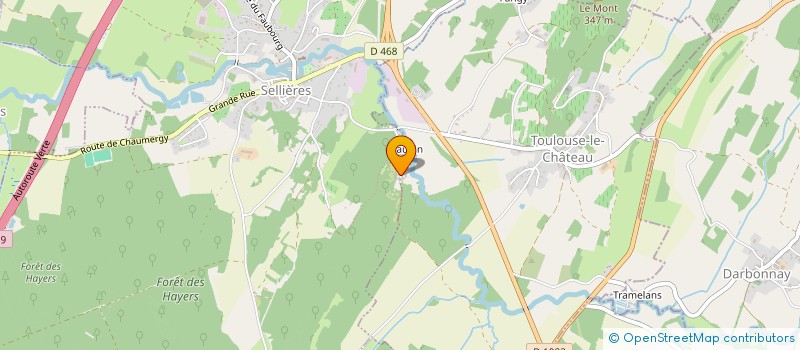 localisation de l'entreprise MONSIEUR LOIC GARNIER  SELLIERES