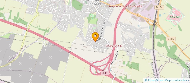 localisation de l'entreprise MONSIEUR LOIC GAUDOT  SAINT-LAURENT-DE-MURE