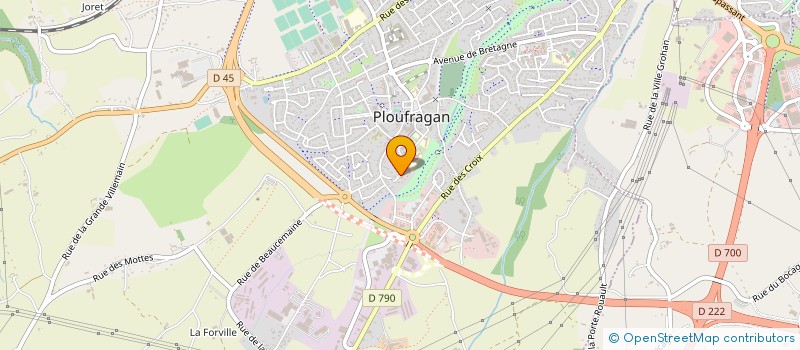 localisation de l'entreprise MONSIEUR LOIC GAUFFENY à PLOUFRAGAN