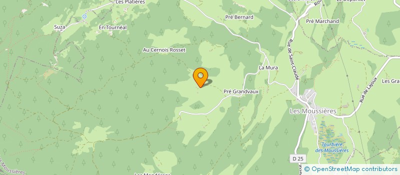localisation de l'entreprise MONSIEUR LOIC GAUTHERET à SEPTMONCEL LES MOLUNES