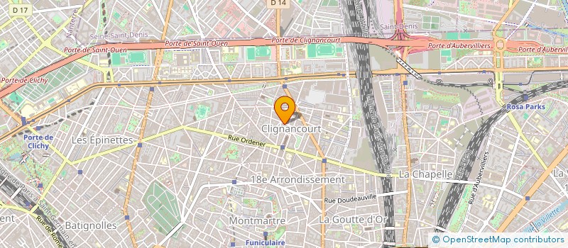 localisation de l'entreprise MONSIEUR LOIC GAUTHIER  PARIS