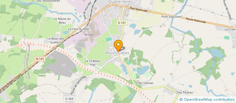 localisation de l'entreprise MONSIEUR LOIC GEANTILLAUD à TERRES-DE-HAUTE-CHARENTE