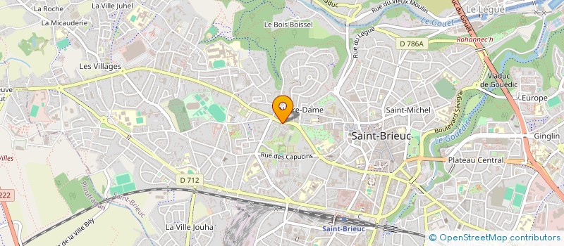 localisation de l'entreprise MONSIEUR LOIC GEFFROY à SAINT-BRIEUC