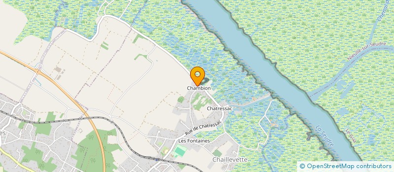 localisation de l'entreprise MONSIEUR LOIC GEFFROY  CHAILLEVETTE