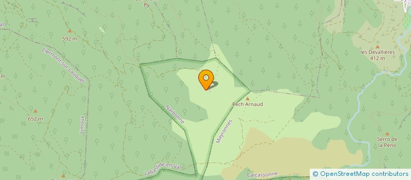 localisation de l'entreprise MONSIEUR LOIC GELLY  VILLEROUGE-TERMENES