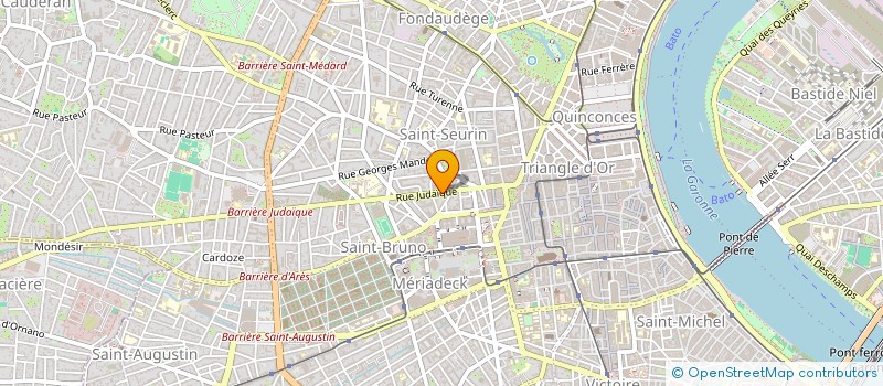 localisation de l'entreprise MONSIEUR LOIC GENESTE à BORDEAUX