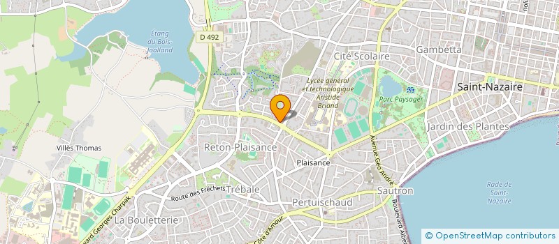 localisation de l'entreprise MONSIEUR LOIC GENOTELLE  SAINT-NAZAIRE