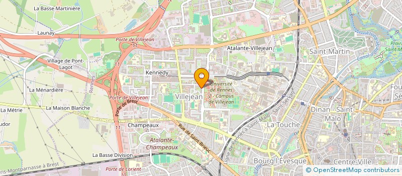 localisation de l'entreprise MONSIEUR LOIC GENTIL  RENNES