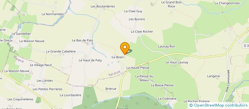 localisation de l'entreprise MONSIEUR LOIC GERMAIN à VAL-D'IZE