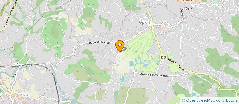 localisation de l'entreprise MONSIEUR LOIC GHIBAUDO  CHATEAUNEUF-GRASSE