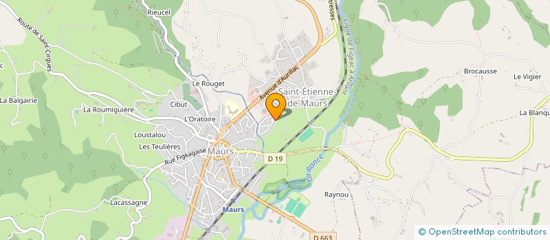 localisation de l'entreprise MONSIEUR LOIC GIBRAT à SAINT-ETIENNE-DE-MAURS