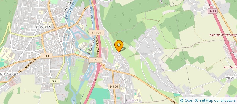 localisation de l'entreprise MONSIEUR LOIC GICQUEL  LOUVIERS