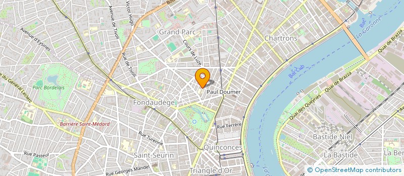 localisation de l'entreprise MONSIEUR LOIC GIGOMAS à BORDEAUX