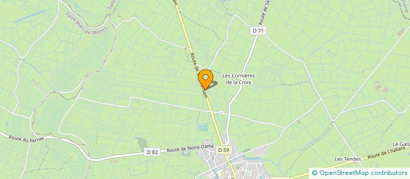 localisation de l'entreprise MONSIEUR LOIC GILLET  LE PERRIER