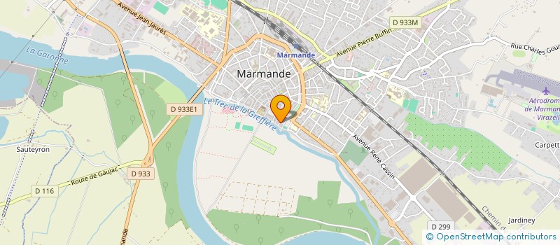 localisation de l'entreprise MONSIEUR LOIC GILLOT  MARMANDE