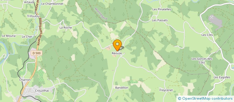 localisation de l'entreprise MONSIEUR LOIC GINGENE  TENCE