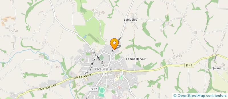 localisation de l'entreprise MONSIEUR LOIC GIRARD  PLUC-L'HERMITAGE