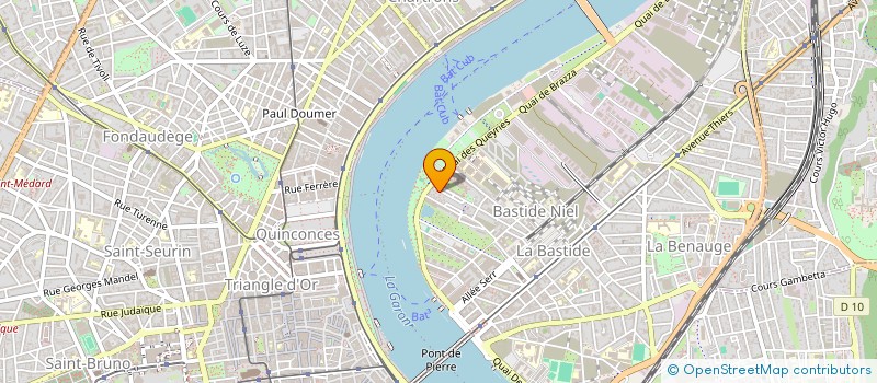 localisation de l'entreprise MONSIEUR LOIC GIRON à BORDEAUX