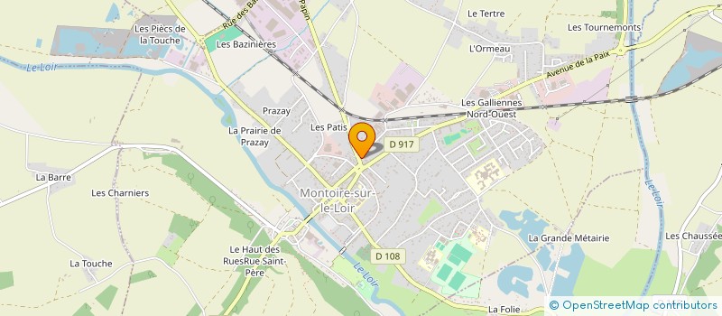 localisation de l'entreprise MONSIEUR LOIC GOBY  MONTOIRE-SUR-LE-LOIR