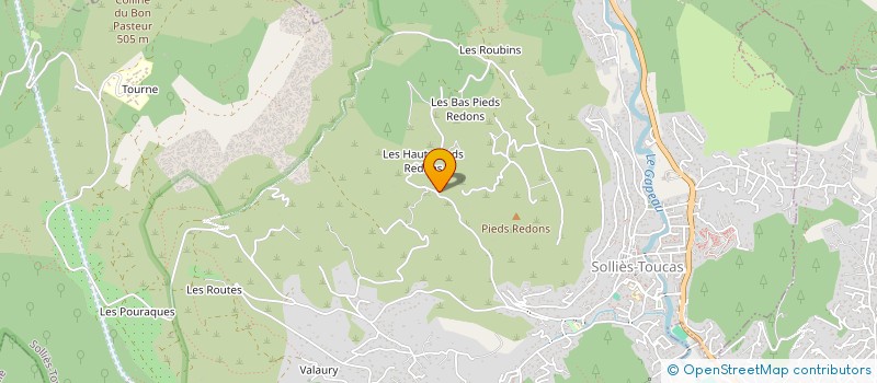 localisation de l'entreprise MONSIEUR LOIC GOEAU à SOLLIES-TOUCAS