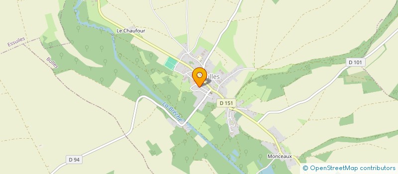 localisation de l'entreprise MONSIEUR LOIC GOMES  BULLES