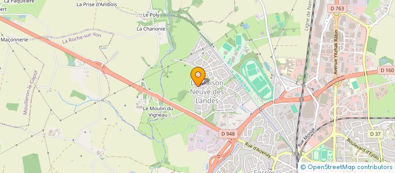 localisation de l'entreprise MONSIEUR LOIC GOMES FERREIRA FREITAS à LA ROCHE-SUR-YON