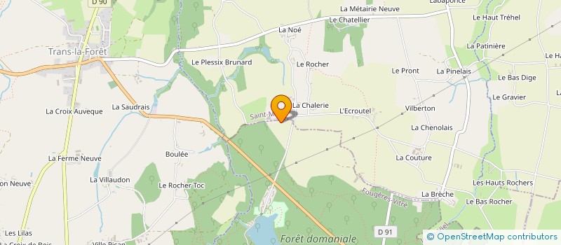 localisation de l'entreprise MONSIEUR LOIC GORON  MARCILLE-RAOUL