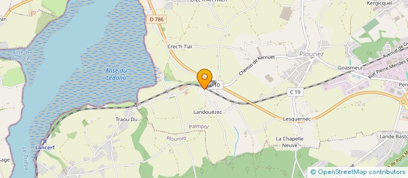 localisation de l'entreprise MONSIEUR LOIC GOSSELIN à PAIMPOL