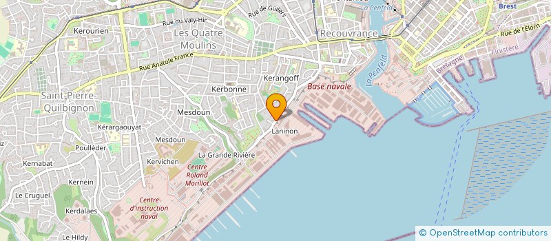 localisation de l'entreprise MONSIEUR LOIC GOULOUZELLE à BREST