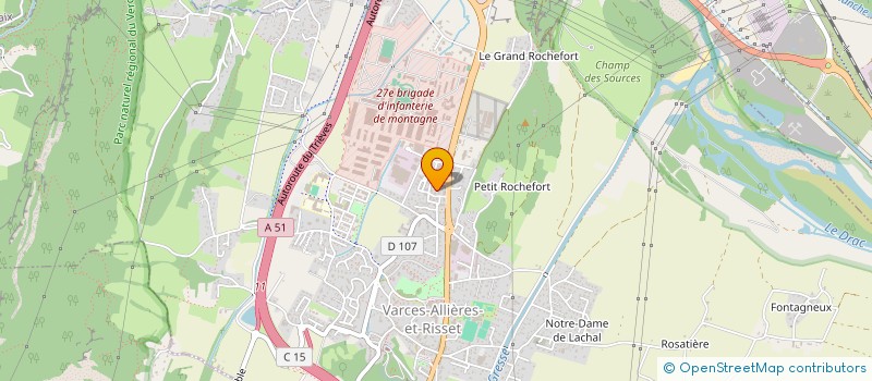 localisation de l'entreprise MONSIEUR LOIC GRABOWSKI  VARCES-ALLIERES-ET-RISSET