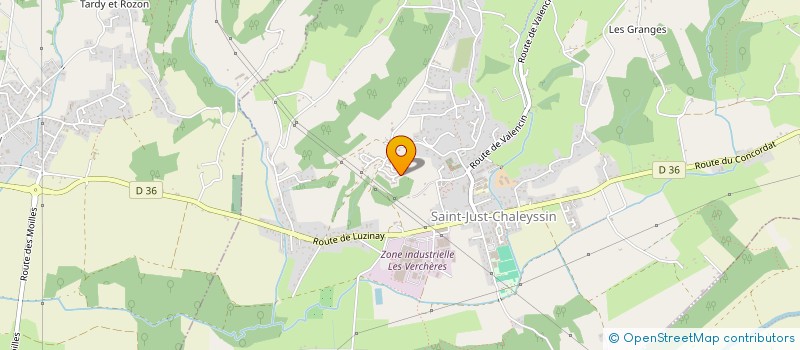 localisation de l'entreprise MONSIEUR LOIC GRANADO  SAINT-JUST-CHALEYSSIN