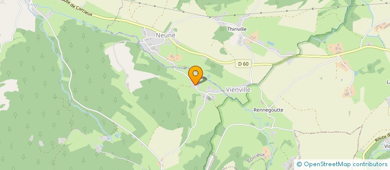 localisation de l'entreprise MONSIEUR LOIC GRANDGEORGE  LA CHAPELLE-DEVANT-BRUYERES