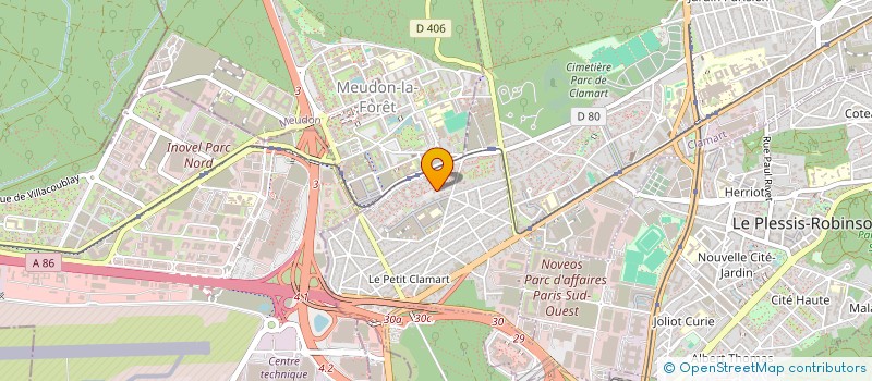 localisation de l'entreprise MONSIEUR LOIC GRIMALT à CLAMART