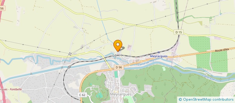 localisation de l'entreprise MONSIEUR LOIC GRUFFAZ à MEYRARGUES