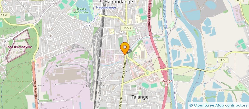 localisation de l'entreprise MONSIEUR LOIC GSTYR  HAGONDANGE