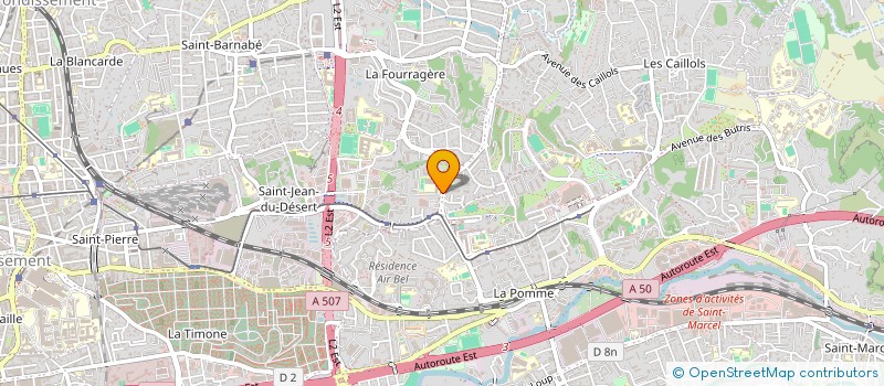 localisation de l'entreprise MONSIEUR LOIC GUENOUN à MARSEILLE