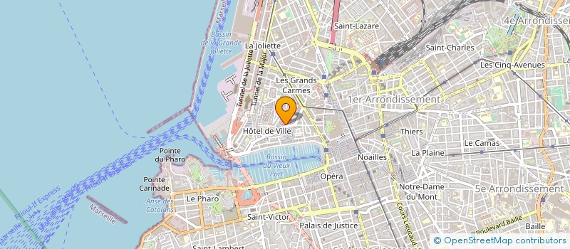 localisation de l'entreprise MONSIEUR LOIC GUERINEAU à MARSEILLE