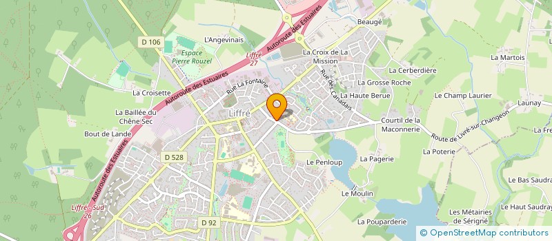 localisation de l'entreprise MONSIEUR LOIC GUGUEN  LIFFRE