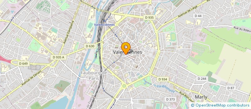 localisation de l'entreprise MONSIEUR LOIC GUIDEZ  VALENCIENNES