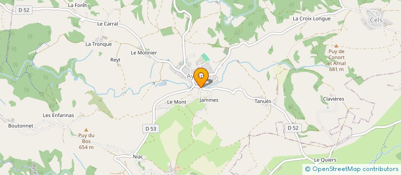 localisation de l'entreprise MONSIEUR LOIC GUILLAUME à AYRENS
