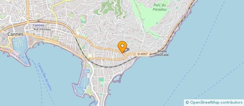 localisation de l'entreprise MONSIEUR LOIC GUILLERME à CANNES